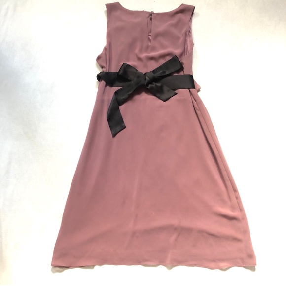 RW&Co Pink Sleeveless Dress with belt - Picture 8 of 8